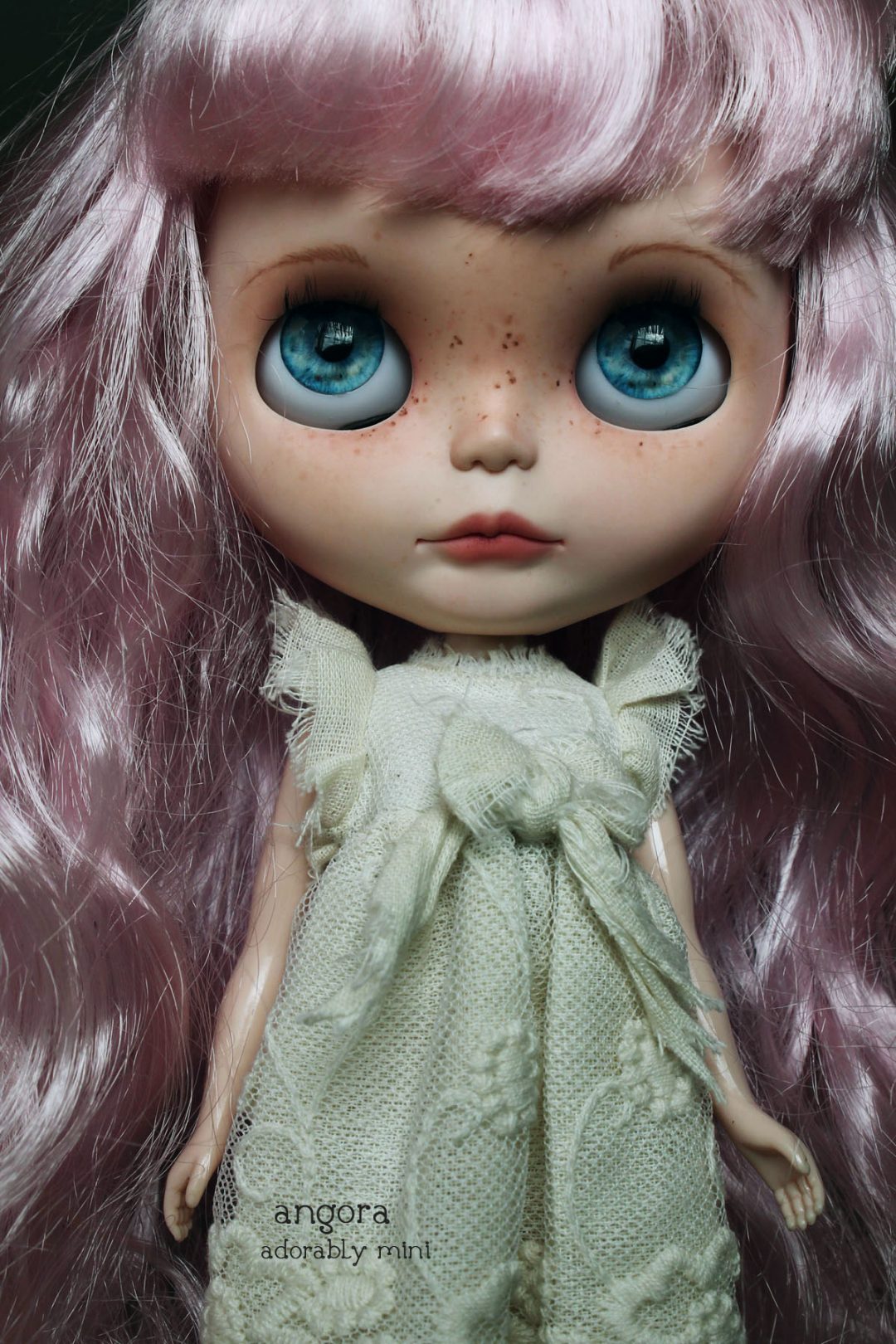 Custom Blythe Doll #26: Angora | AdorablyMini